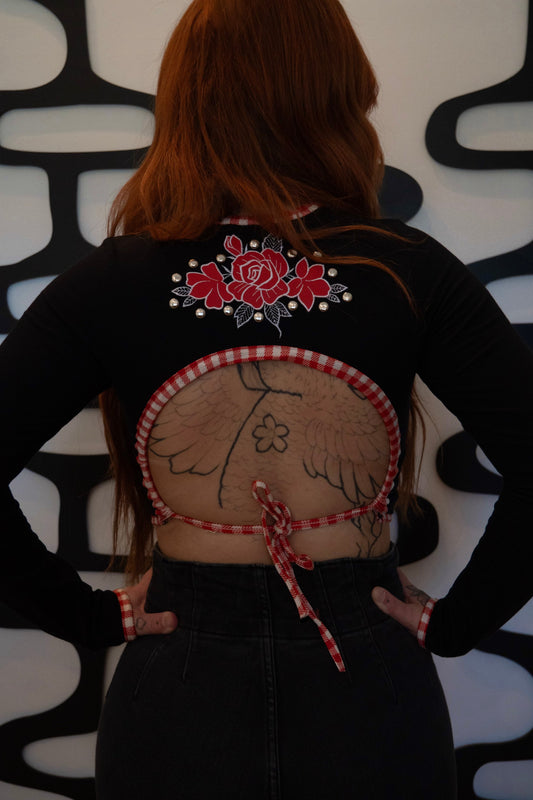 Wild Rose Long Sleeve Top